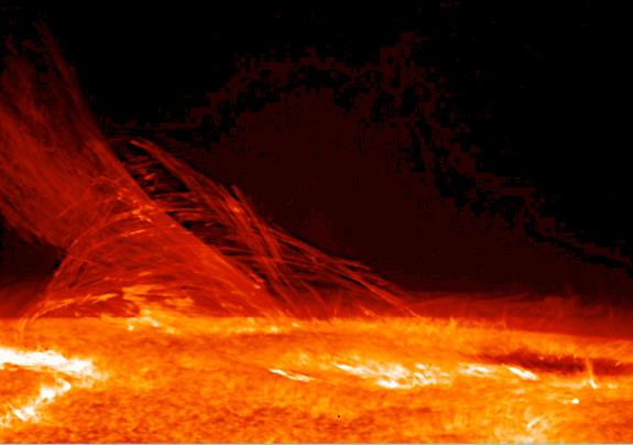 What is the temperature of the solar core?