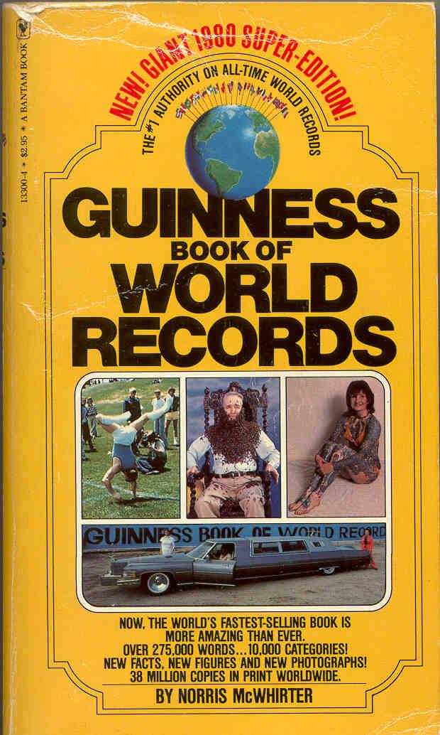When was the first Guinness Book bound?