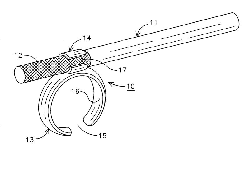 Which electronic calculator company owner invented a ring-mounted cigarette holder?