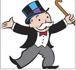 Culture Trivia Question: What is the name of the man with the mustache and top hat who serves as the mascot of the game Monopoly? Culture Trivia Question: What is the name of the man with the mustache and top hat who serves as the mascot of the game Monopoly?