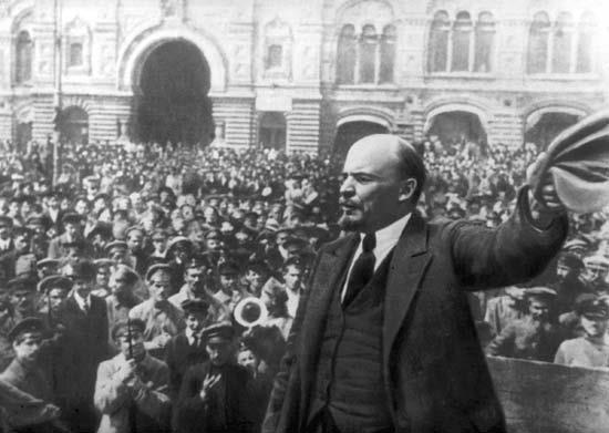 The October Revolution in Russia occurred on