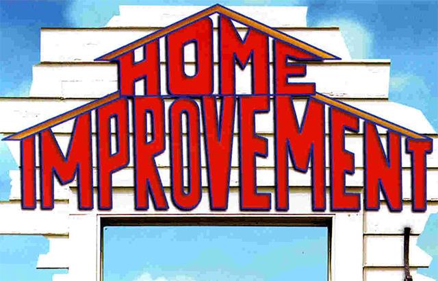 What kind neighbor hid his face on a TV sitcom "Home Improvement"?