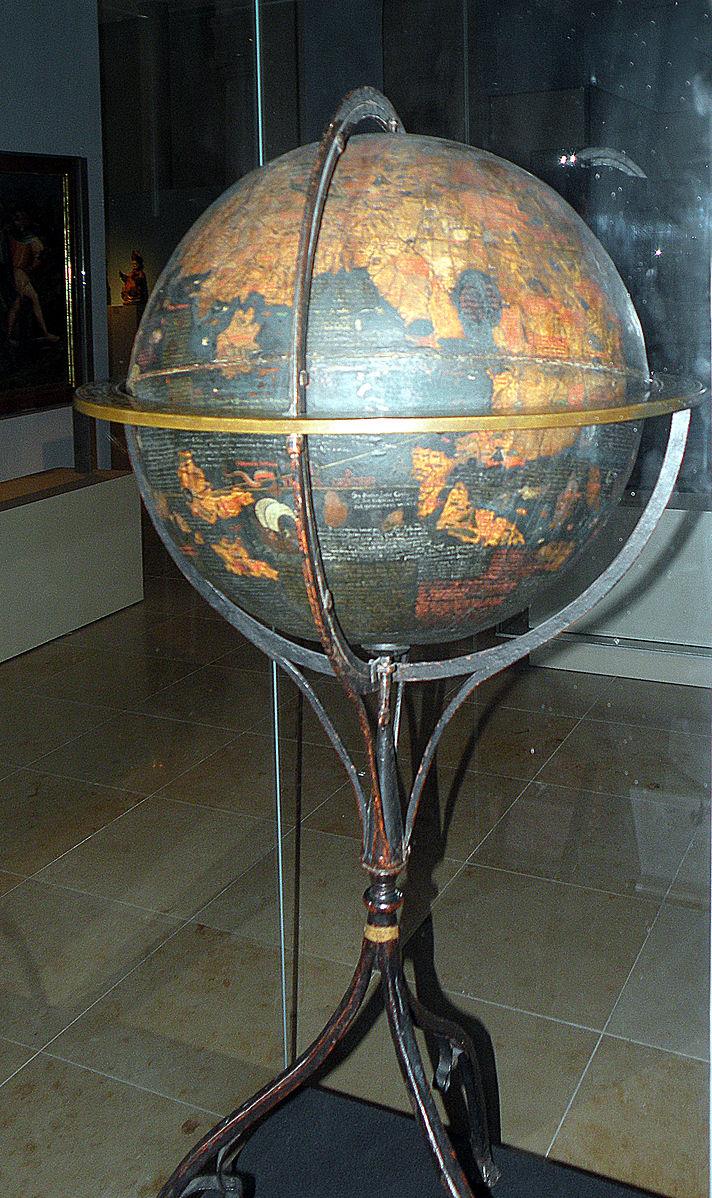 Who made the oldest known globe that survived to this day?