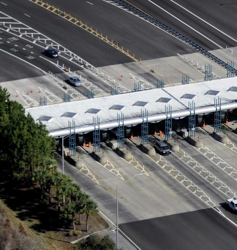 What is the name of the system that Florida drivers can pre pay tolls on?