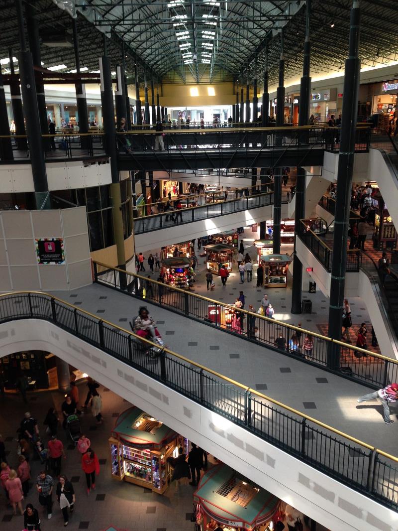What shopping mall in the US receives more visitors than any other?
