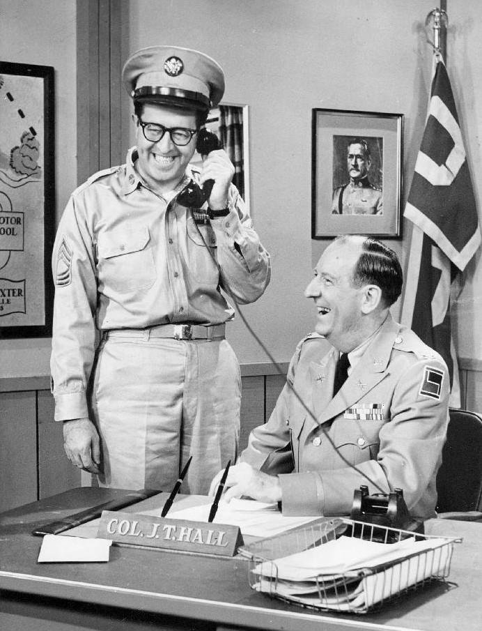 Where was that American hero, Sergeant Bilko, originally based?