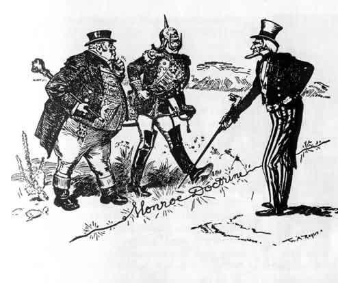 Who was the principal author of the Monroe Doctrine?
