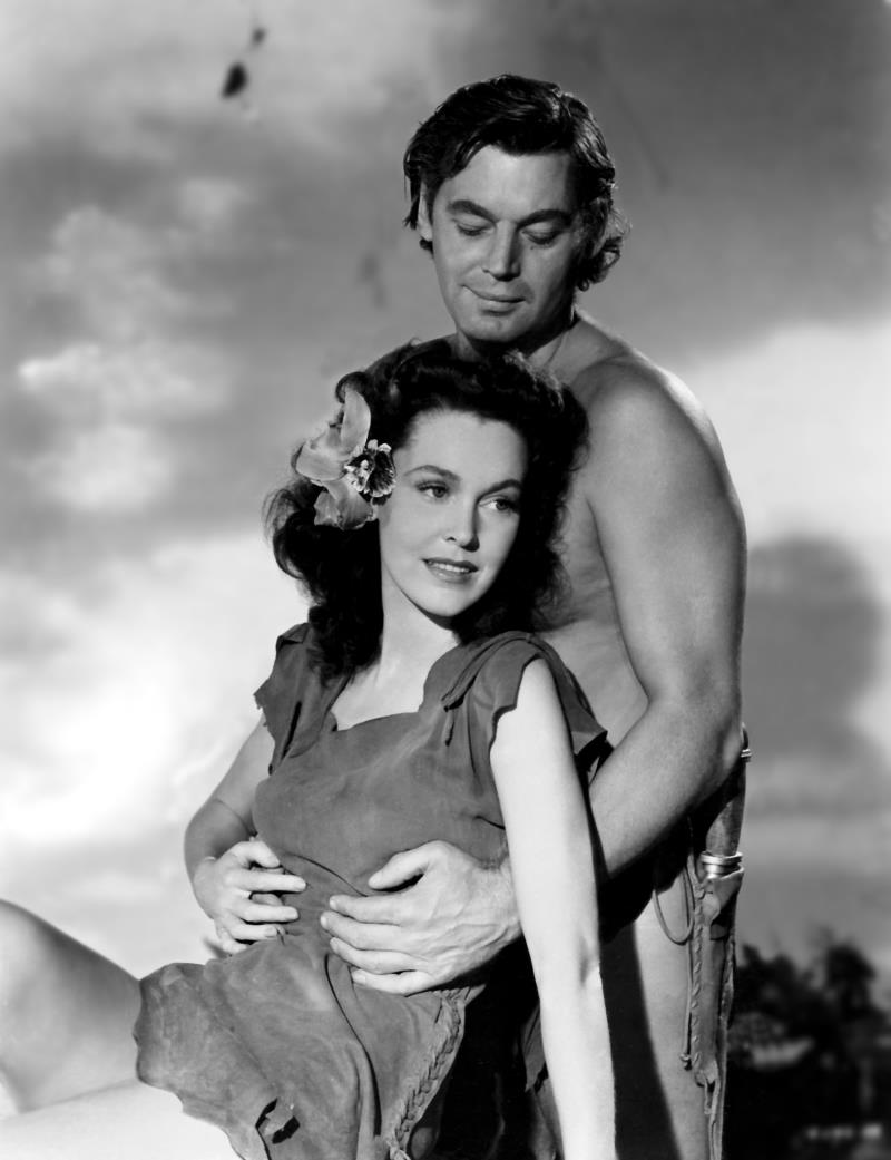 In the Weissmuller Tarzan series, does Tarzan ever go to America?