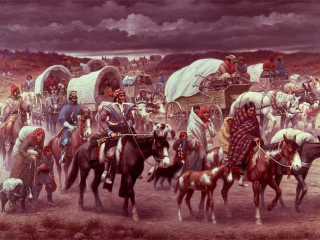 History Trivia Question: The "Trail of Tears" is associated with the relocation of what American Indian Tribe? History Trivia Question: The "Trail of Tears" is associated with the relocation of what American Indian Tribe?