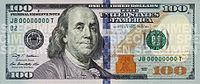 What famous Landmark appears on the back of the US $100 bill?