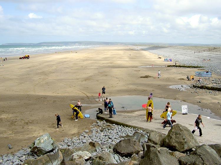 Society Trivia Question: Which of the following is not true about the English seaside village named "Westward Ho!"? Society Trivia Question: Which of the following is not true about the English seaside village named "Westward Ho!"?