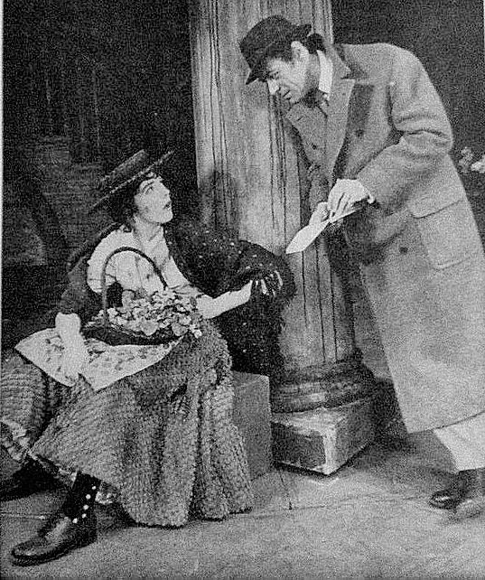 Who played Eliza Doolittle in the Broadway stage production of My Fair Lady?