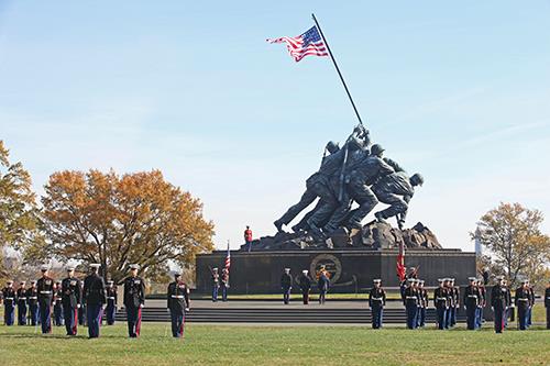 During World War II, African American troops took part in the battle of Iwo Jima, True of False? During World War II, African American troops took part in the battle of Iwo Jima, True of False?