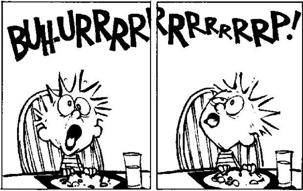 In what two cultures is a good burp after a meal acceptable?