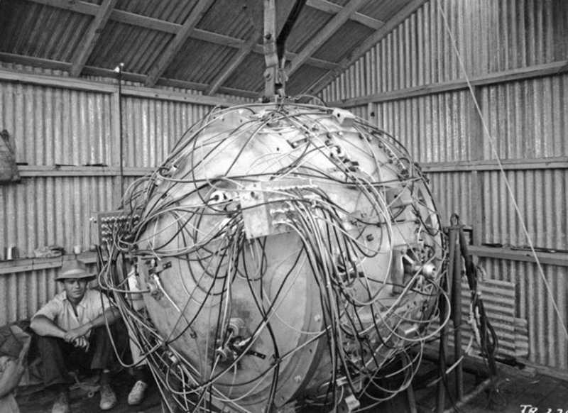 History Trivia Question: How was the nuclear device detonated at Trinity nicknamed? History Trivia Question: How was the nuclear device detonated at Trinity nicknamed?