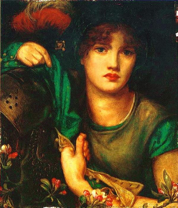 The picture is "My Lady Greensleeves". Who was the artist?