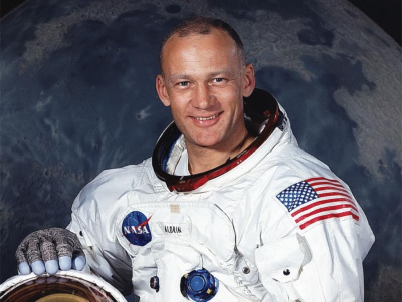 What was the maiden name of the mother of astronaut Buzz Aldrin?
