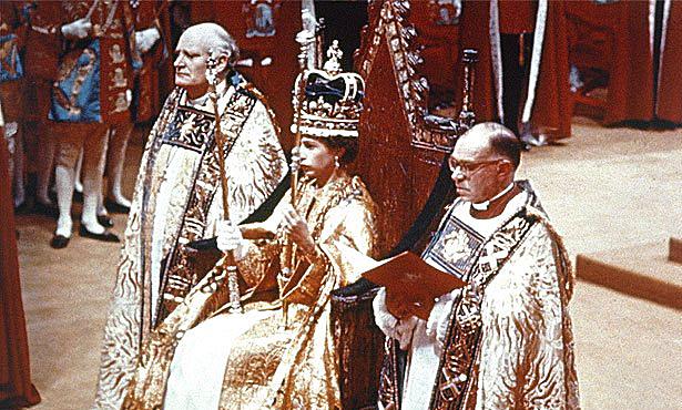 What year, did the Queen of the United Kingdom, Elizabeth II, first appear live for an official event on British television? What year, did the Queen of the United Kingdom, Elizabeth II, first appear live for an official event on British television?