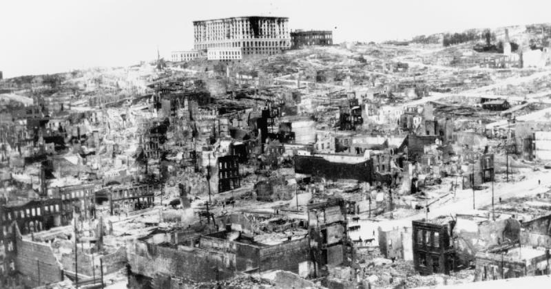 When did the "Great San Francisco Earthquake" occur?