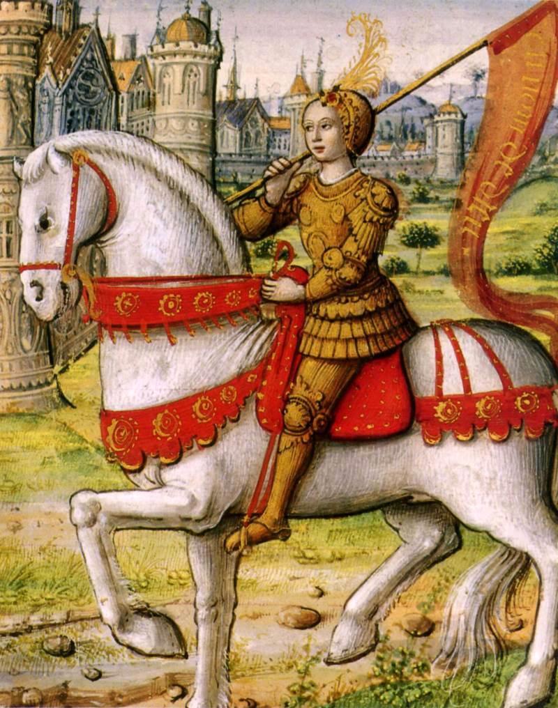 Which French heroine was accused of heresy and burned at the stake by the English on 30th May, 1431?
