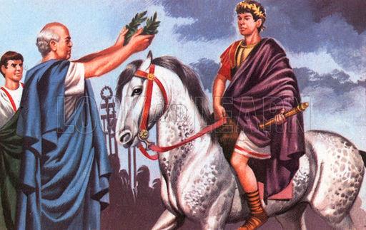 Which horse was the favourite stallion of the Roman emperor Caligula?