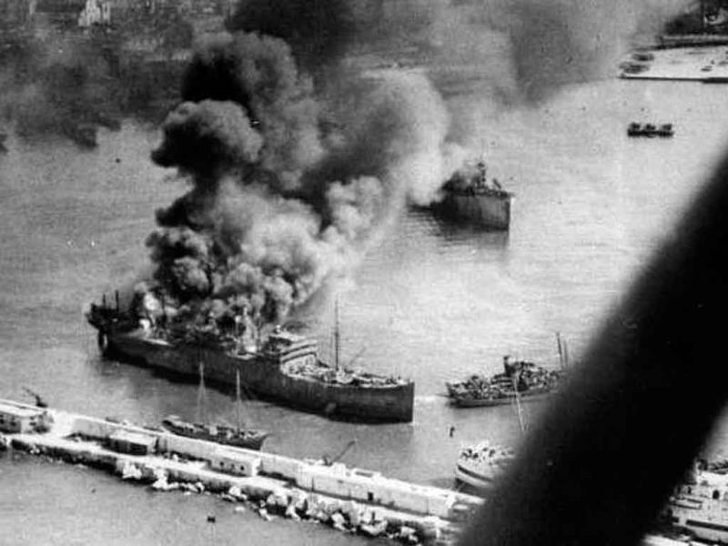 Who carried out World War 2's "Little Pearl Harbor"?