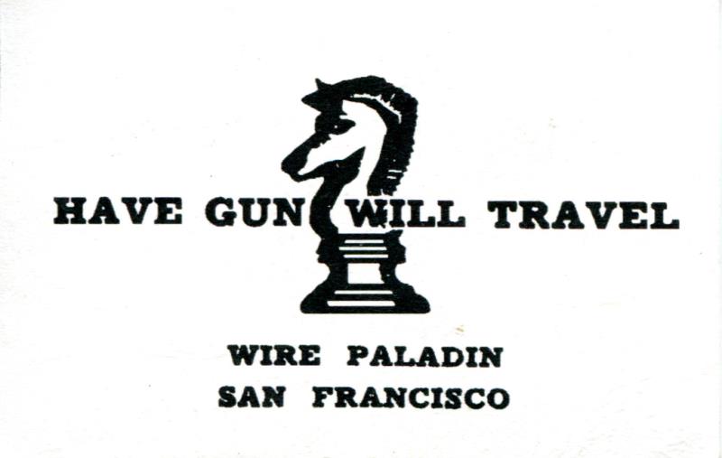Who sang the "Have Gun - Will Travel" theme?