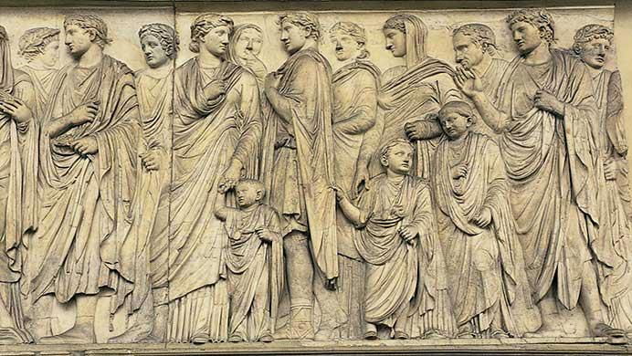 Who was the first Roman Emperor to greatly promote Christianity in Ancient Rome?