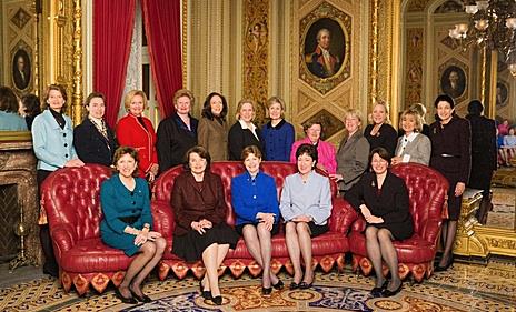 Who was the first woman elected to serve a full term as a United States Senator?