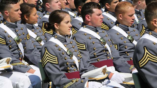 Who was the first woman to graduate from the U.S. Military Academy at West Point?