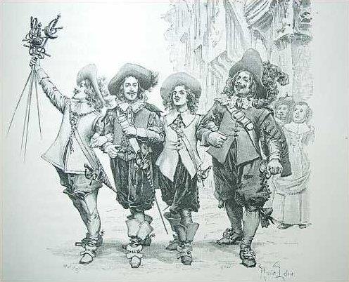 Who were the original three musketeers? Who were the original three musketeers?