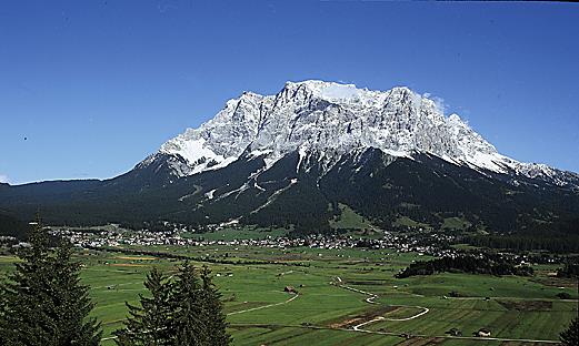 What is the highest mountain in Germany?