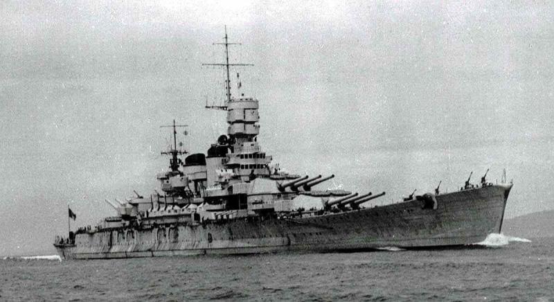 Which country deployed the largest battleship ever built?