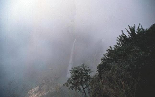 Which is the wettest place on the earth with the heaviest average annual rainfall?