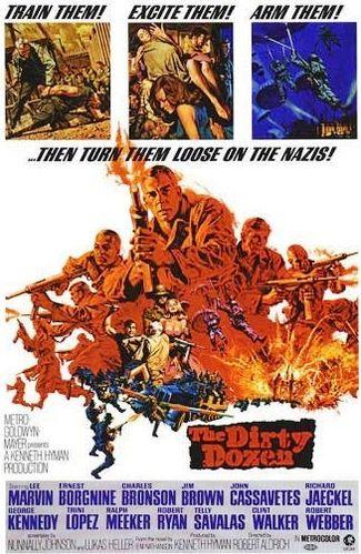 Which of these actors were all in the movie "The Dirty Dozen"?