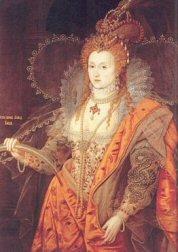 Who ascended to the throne of England after the death of Queen Elizabeth I?