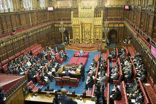 What is the name of the Lord Speaker's seat in the House of Lords?