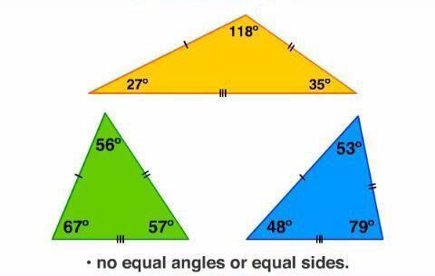 What type of triangle has no sides of equal length?