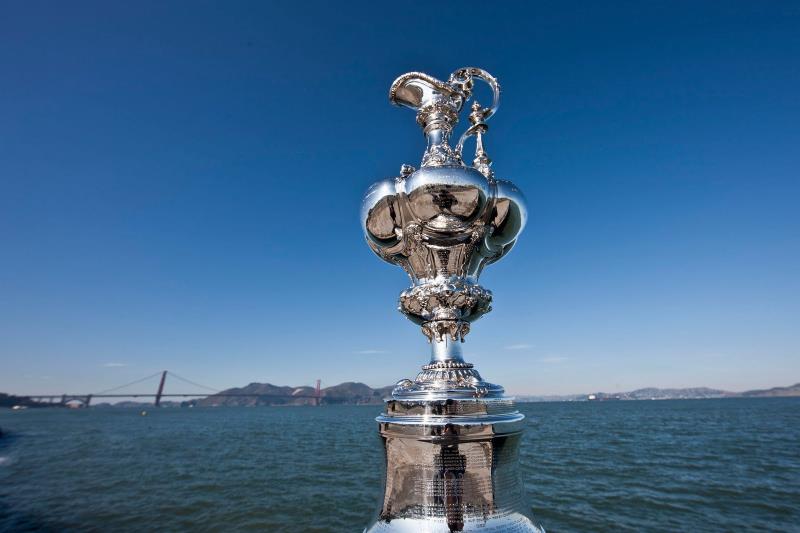 Who created the America's Cup with a deed of gift for a trophy to New York Yacht Club?