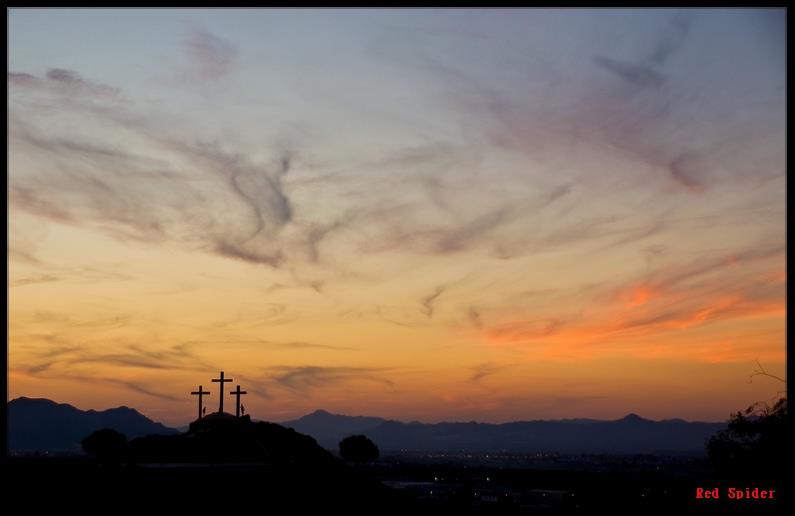 With what crime were the two criminals who were crucified with Jesus charged with?