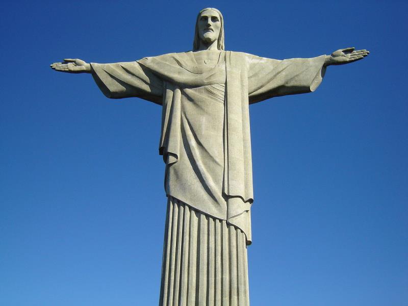 In what city would you be if you looked up to see the statue of Christ the Redeemer atop Corcovado Mountain? In what city would you be if you looked up to see the statue of Christ the Redeemer atop Corcovado Mountain?