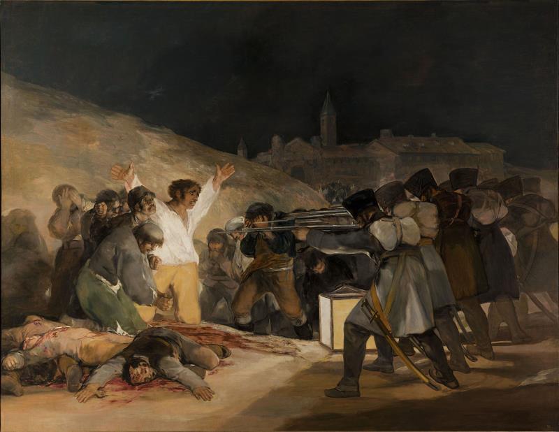 This picture, "The Third of May, 1808", commemorates the Spanish resistance to Napoleon. Who was the artist? This picture, "The Third of May, 1808", commemorates the Spanish resistance to Napoleon. Who was the artist?