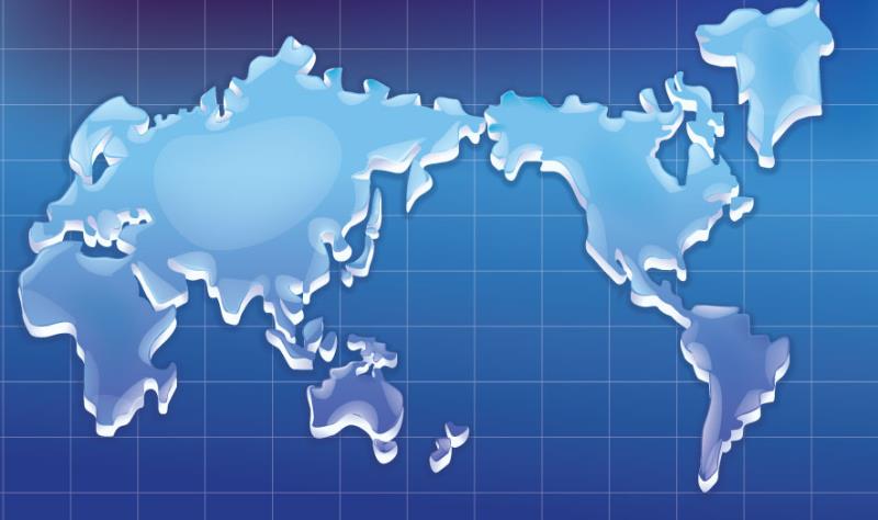 Расстояние между Российской Федерацией и США между Чукоткой и Аляской составляет 2,5 мили, а каково расстояние между РФ и США с другой стороны Земли (то же в милях)?