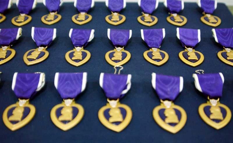 How many purple hearts have been awarded to one person How Many Purple Hearts Have Been Trivia Questions Quizzclub