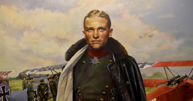 Как звали знаменитого воздушного аса времен Первой мировой войны, известного под прозвищем "Красный Барон"?