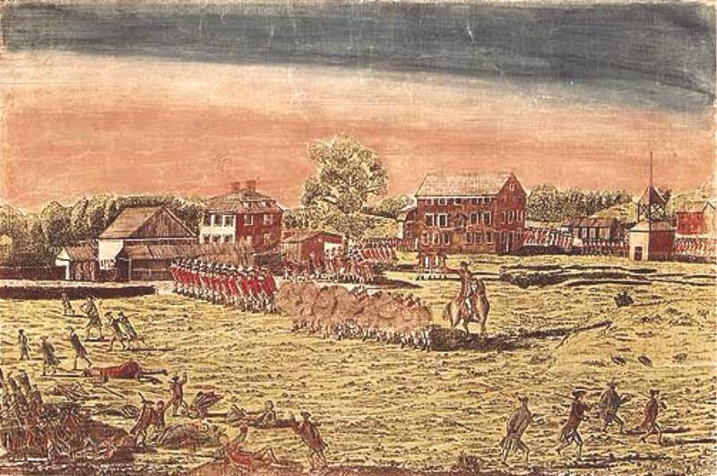 “The Shot Heard ’Round the World” refers to which of the following U.S. military encounters?