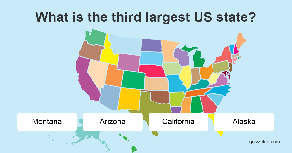 Largest State In Usa