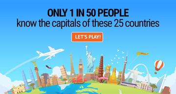 Geography Quiz Test: Only 1 In 50 People Know The Capitals Of These 25 Countries