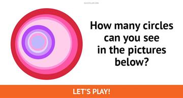 Quiz Test: How Many Circles Can You See In The Pictures Below?