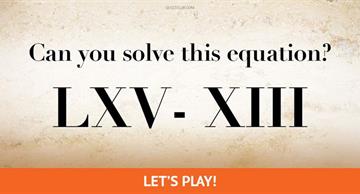 Science Quiz Test: Only 12% Of People Can Pass This Ancient Roman Math Test